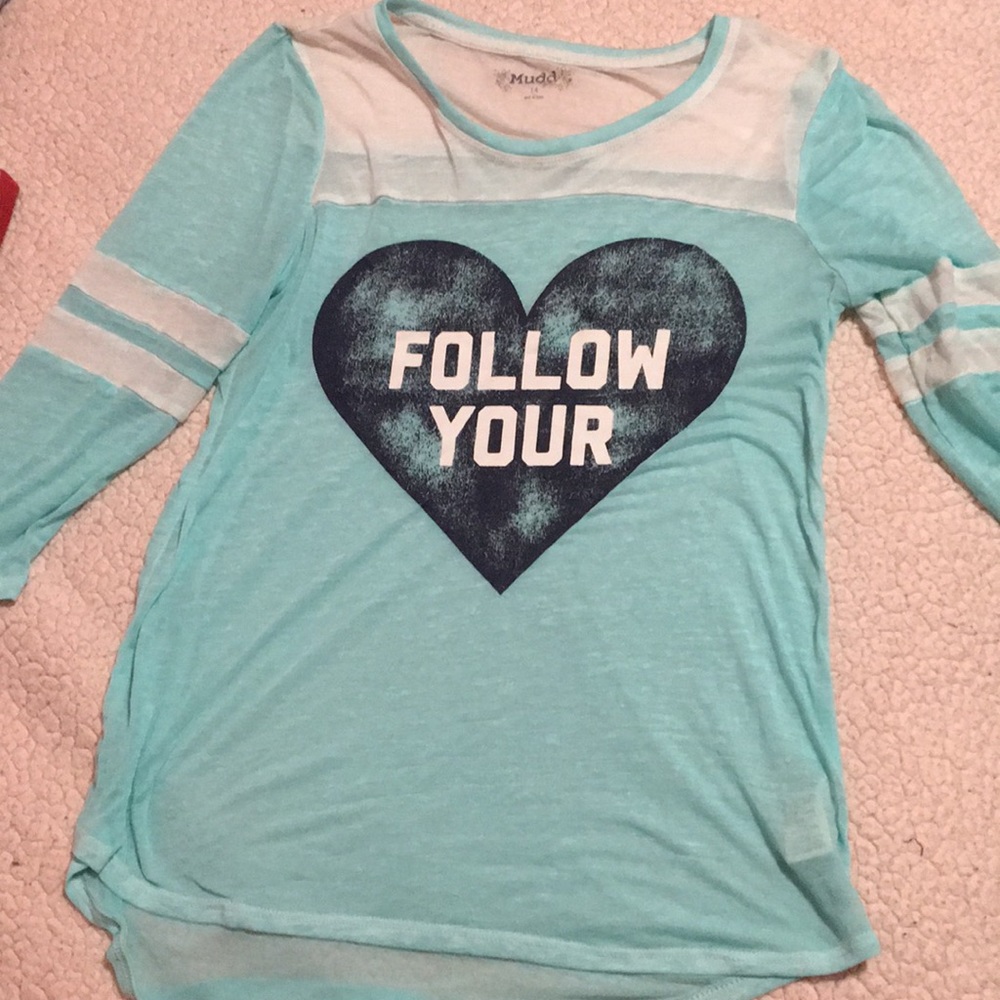 Long sleeve shirt see through